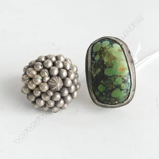 PR VINTAGE INDIAN SILVER RINGS