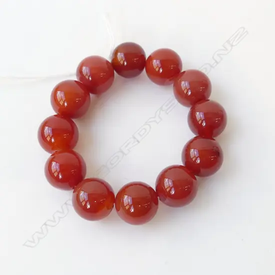 CARNELIAN AGATE BEADS EXPANDABLE