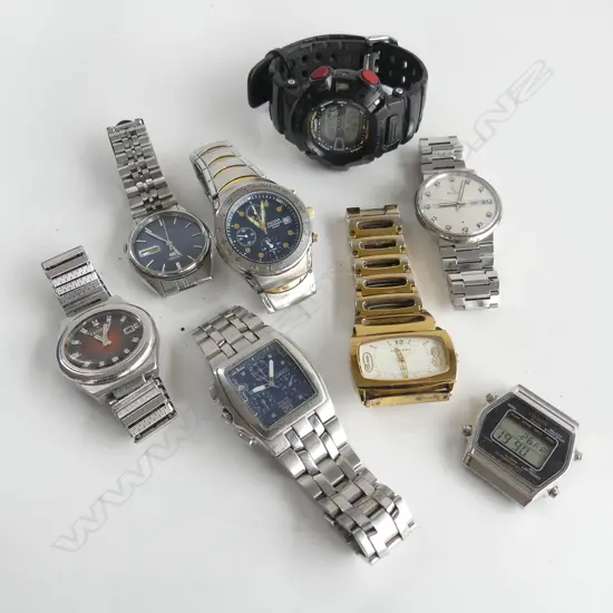 8 GENTS WRIST WATCHES