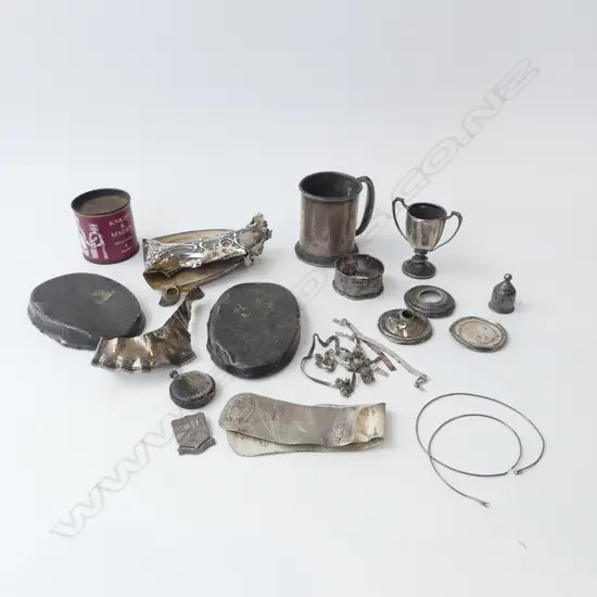 ASST. SCRAP SILVER, 330gms