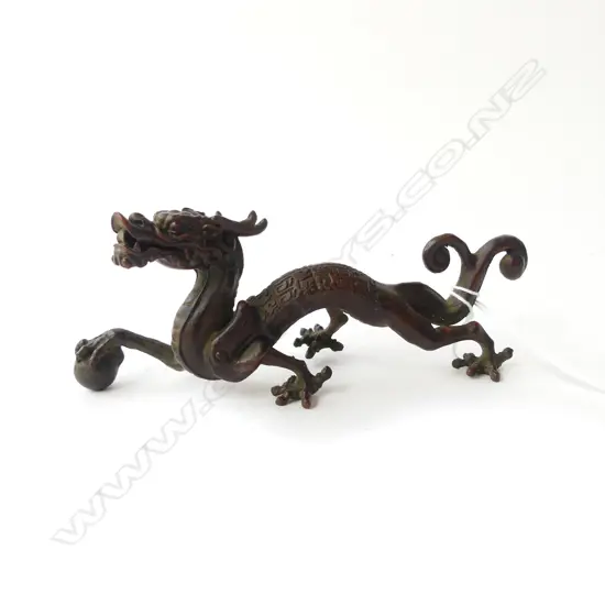 BRONZED 5 CLAW DRAGON L.140mm