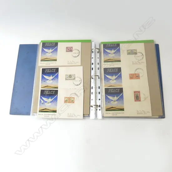 ALBUM OF FIRST DAY COVERS