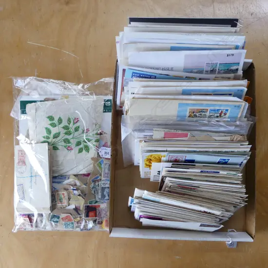 COLLECTION OLD NZ STAMPS 1940s & 50s & FIRST DAY COVERS