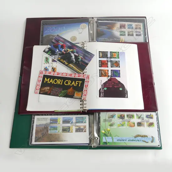 3 ALBUMS FULL NZ DECIMAL First Day Covers