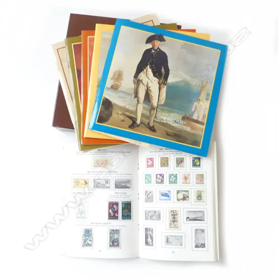 NZ STAMP ALBUM & AUSTRALIAN BICENTENNIAL COLLECTION