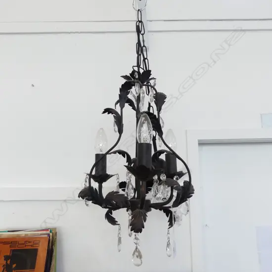 SHABBY CHIC CHANDELIER H.420mm