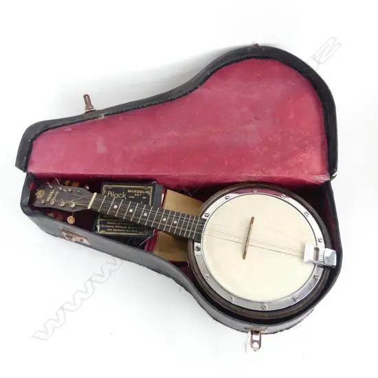 CASED BRITISH MADE BANJOLELE