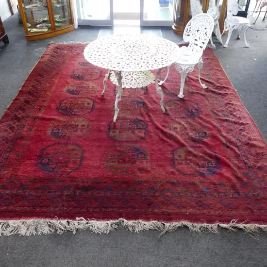 LG HAND KNOTTED ALL WOOL CARPET 3500x2800mm
