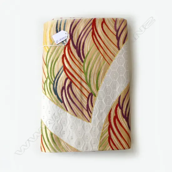 JAPANESE QUALITY VINTAGE HAND WOVEN SILK OBI