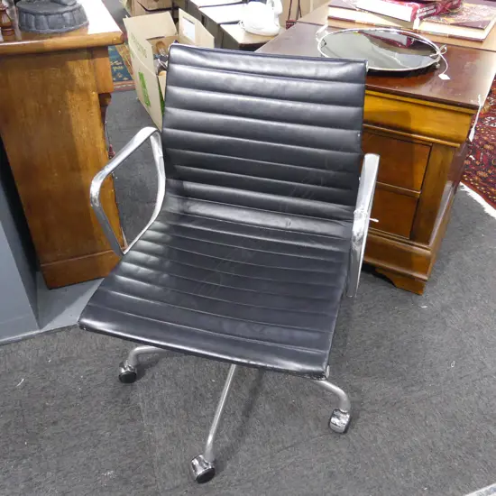 EAMES STYLE OFFICE CHAIR, SOME WEAR