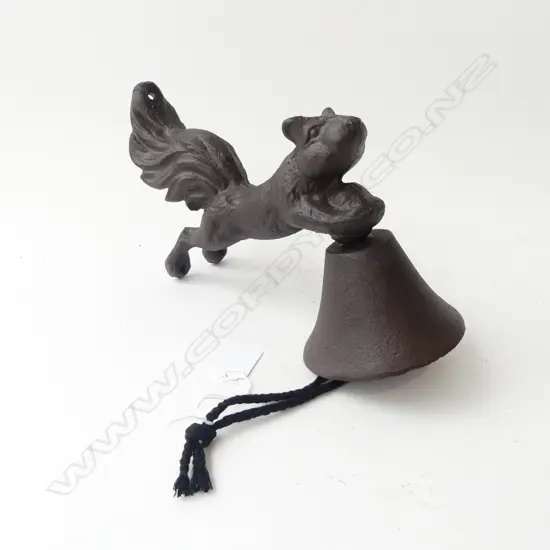CAST IRON SQUIRREL BELL L.230mm