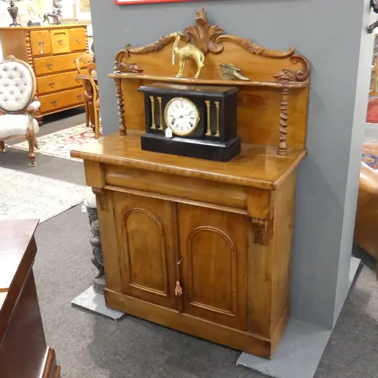 VICTORIAN MAHOGANY CHIFFONIER 885x385x1350mm