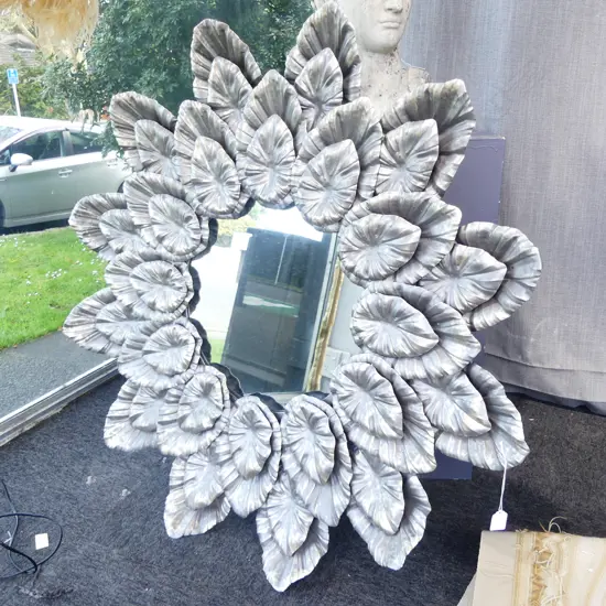 LG ORNATE MIRROR 1000mm dia