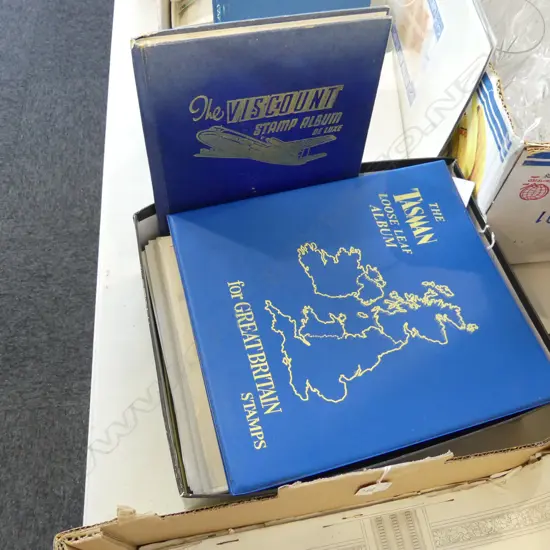 BRITISH STAMP ALBUM  WORLD ALBUM  COLLECTION WORLD STAMPS & FIRST DAY COVERS