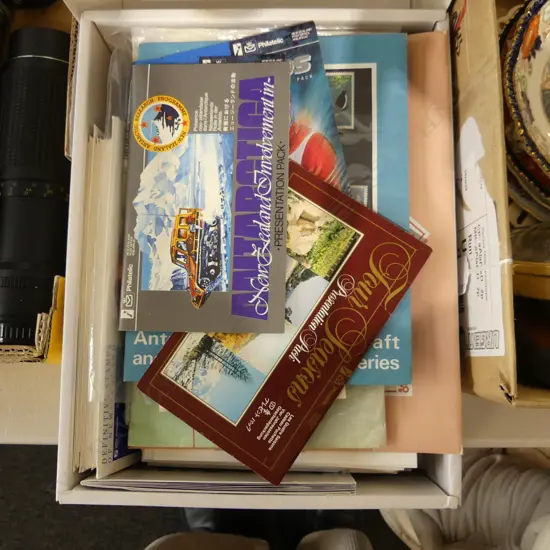 LARGE COLLECTION  MILITARY STAMPS ANTARCTIC  ETC 