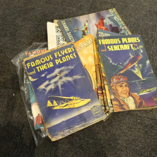 CIGARETTE CARDS; PLANES & CARS