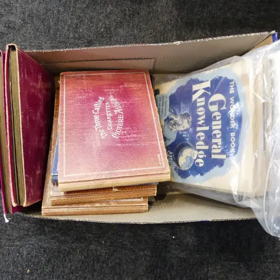 ASST. CIGARETTE CARD ALBUMS