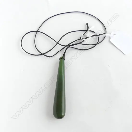 POUNAMU PENDANT NECKLACE (L.80mm)