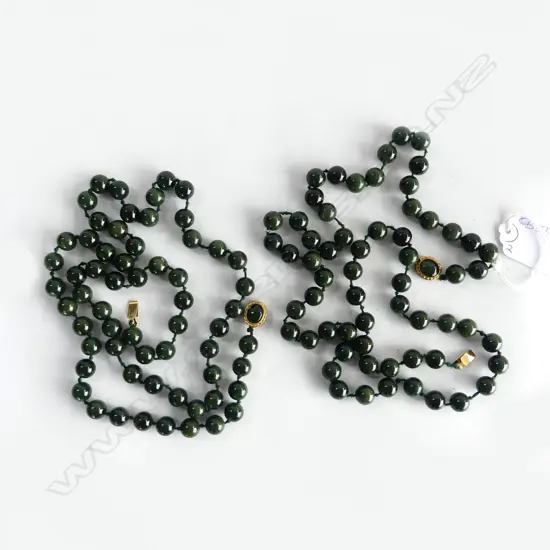 PR BEADED JADE NECKLACES L.820mm