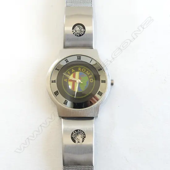 ALFA ROMEO GENT'S WRISTWATCH stainless. Quartz. Running