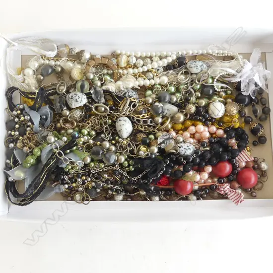 ASST. COSTUME JEWELLERY NECKLACES ETC