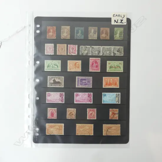 EARLY NZ STAMPS