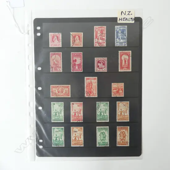 NZ HEALTH STAMPS