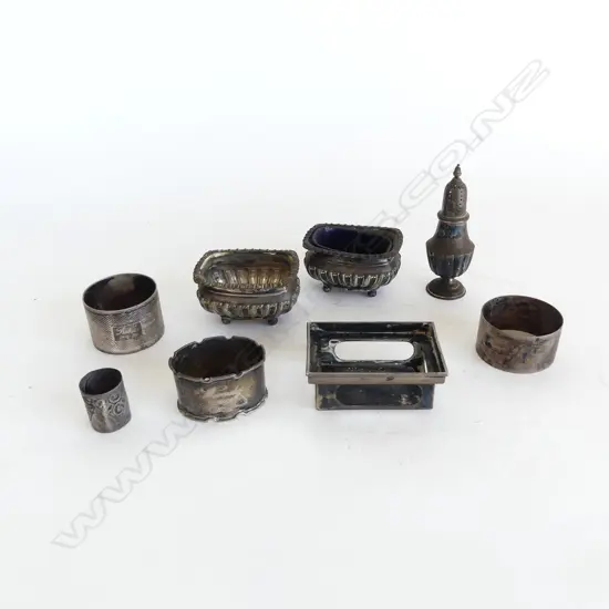 ASST HALLMARKED SILVER 215gm