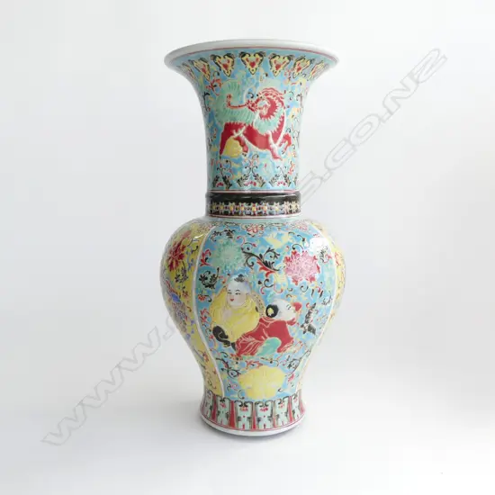 CHINESE VASE, 6 CHARACTER MARK H.430mm