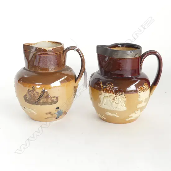 PR DOULTON LAMBETH JUGS, H.140mm