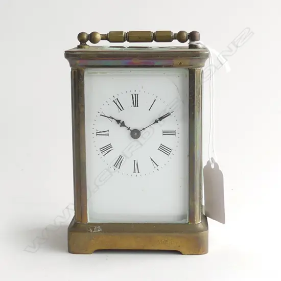FRENCH CARRIAGE CLOCK H.120mm w. KEY