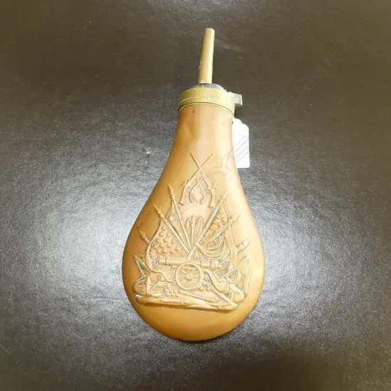 COPPER POWDER FLASK H.205mm