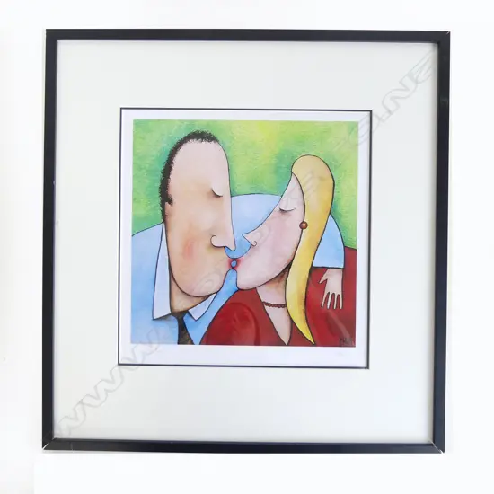 NICK FEDAEFF - P.HUK 'THE KISS' 2/50, PHOTOGRAPHIC PRINT, 300 x 300mm