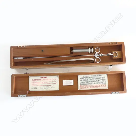 'THE TRUELOVE SALT BIOPSY INSTRUMENT', BOXED L.565mm