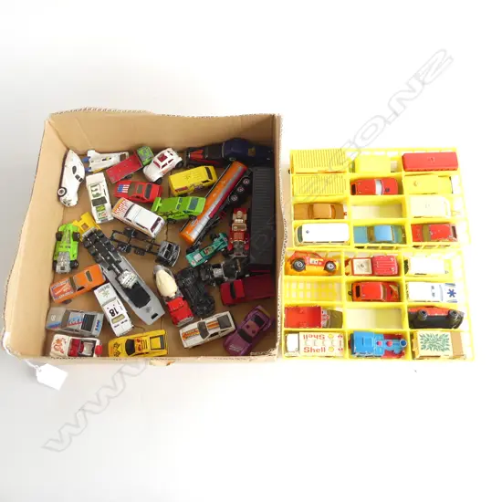 ASST. MODEL CARS; HOT WHEELS, ETC