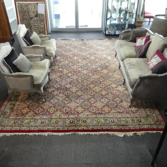 LG HAND KNOTTED WOOL PILE RUG 3800x2750mm