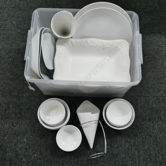 ASST. WHITE CERAMICS