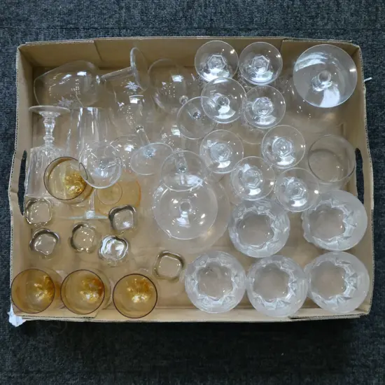 ASST. DRINKING GLASSES