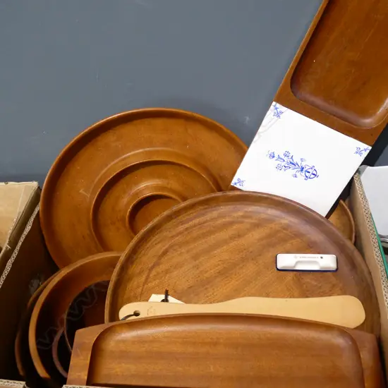 ASST. WOODEN BOWLS ETC