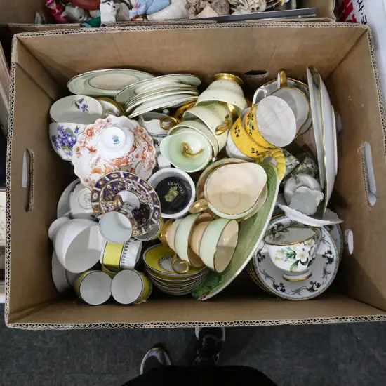 ASST. CHINA; TEA SETS ETC