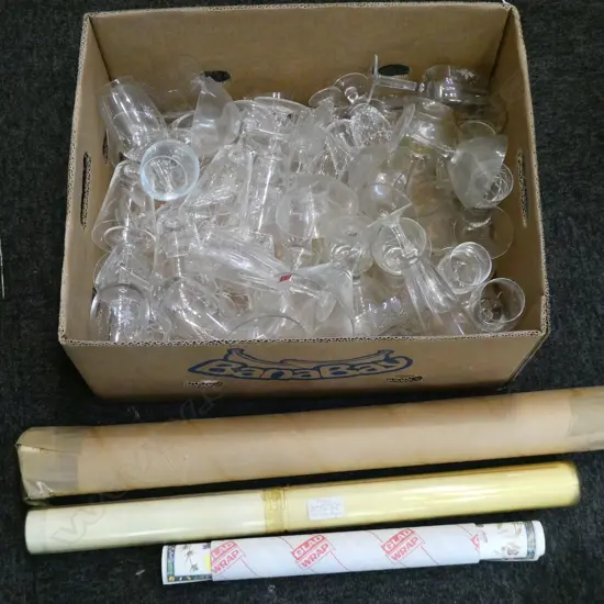 ASST. DRINKING GLASSES + POSTERS