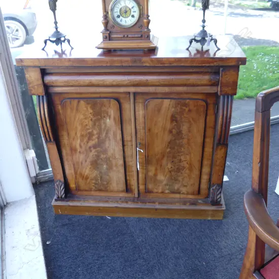 REGENCY MAHOGANY CHIFFONIER (FADED) 900x375x860mm
