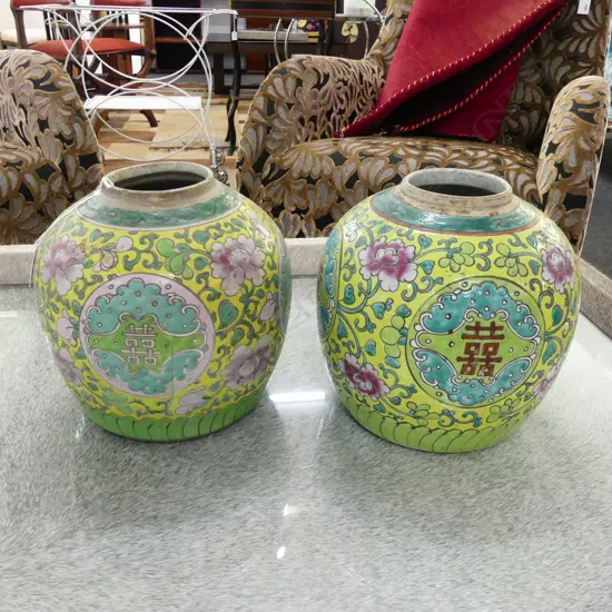 PR CHINESE VASES H.215mm