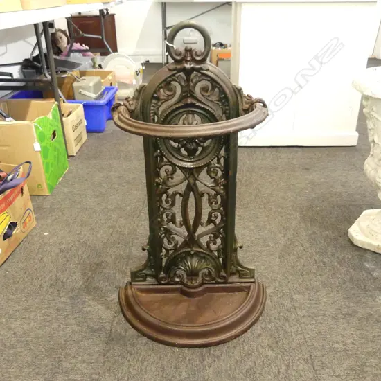 ANTIQUE CAST IRON UMBRELLA STAND H.750mm