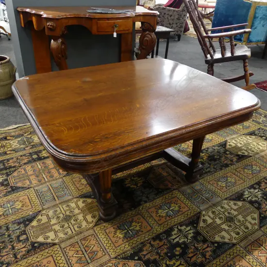 MAHOGANY COFFEE TABLE 1050x900x500mm 