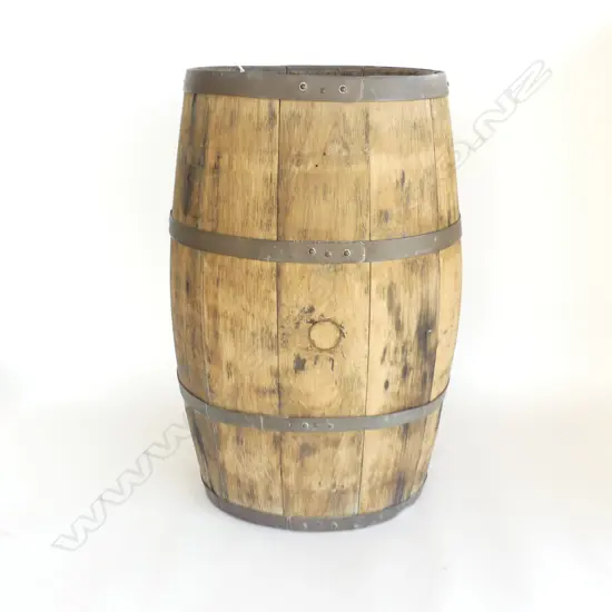 UMBRELLA STAND, BARREL FORM H.620mm