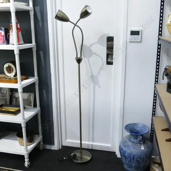MODERN DOUBLE HEADED FLOOR LAMP H.1400mm