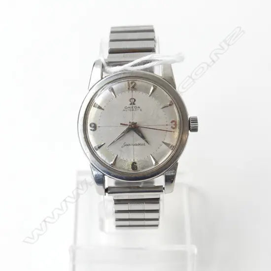 MENS OMEGA SEAMASTER WRIST WATCH (RUNNING)