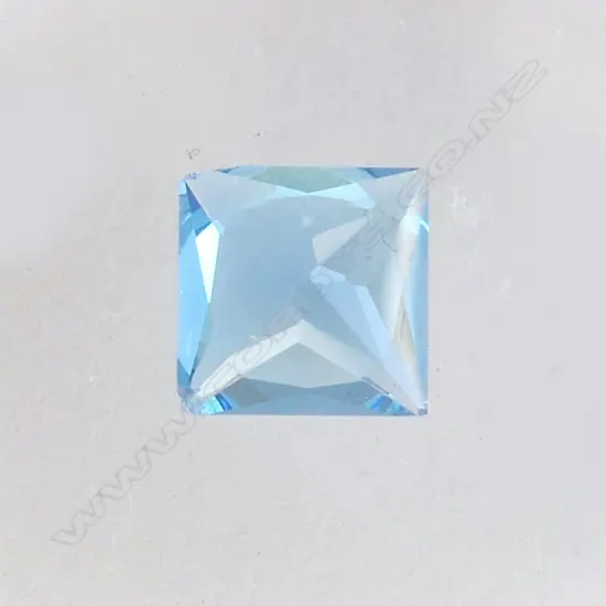 1 UNSET BLUE TOPAZ 1.64CTS RATING 5-6