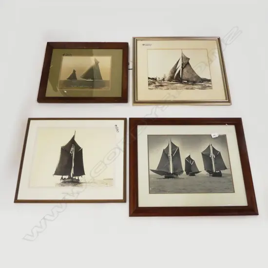 4 PHOTO PRINTS, SAILING INTEREST 295x400mm